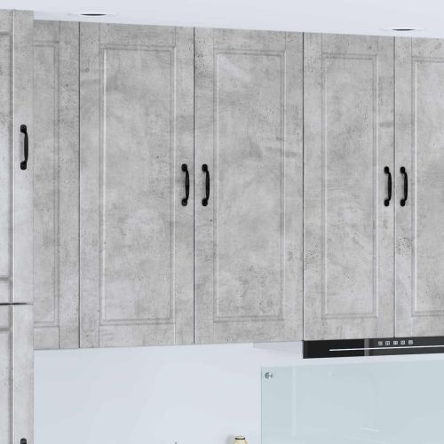 Стенен шкаф PORTO Циментено сиво 40 x 31 x 100 см