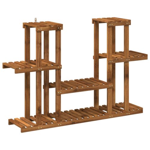 Стойка за растения Натурално 123 x 25 x 78,5 см
