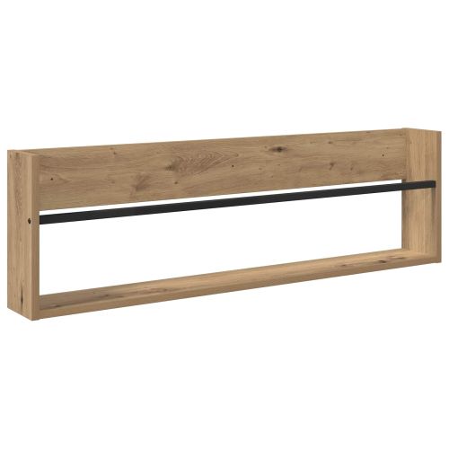 Етажерка за списания Дъб 100 x 12 x 30 см Инженерна дървесина