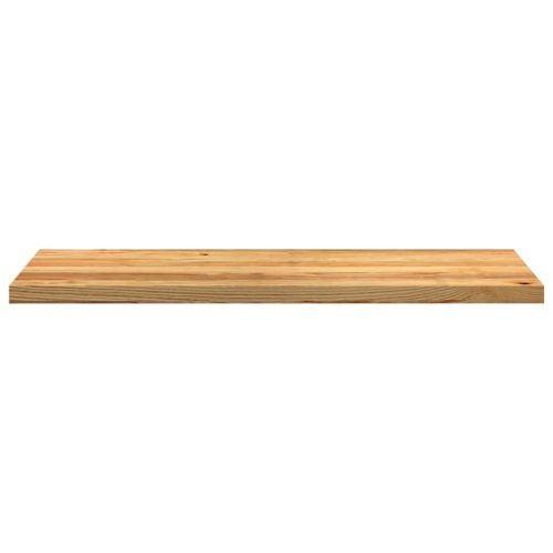 Прозоречни первази, 2 бр, светлокафяви, 120x40x2 см, дъб масив
