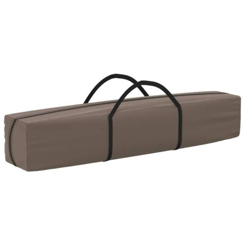 Сгъваема парти палатка, таупе, 2x2 м
