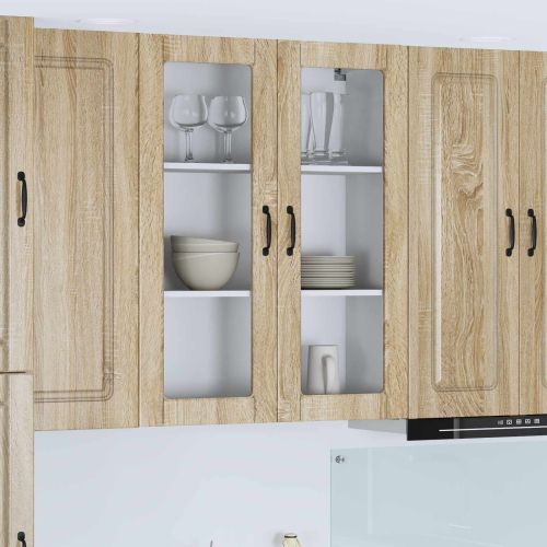 Панел за миялна машина Kalmar Сонома дъб 80 x 31 x 100 см