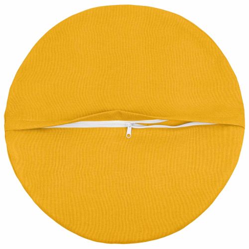 Калъфка за възглавница 2 бр. HEERLEN Светло жълто Ø 50 cm
