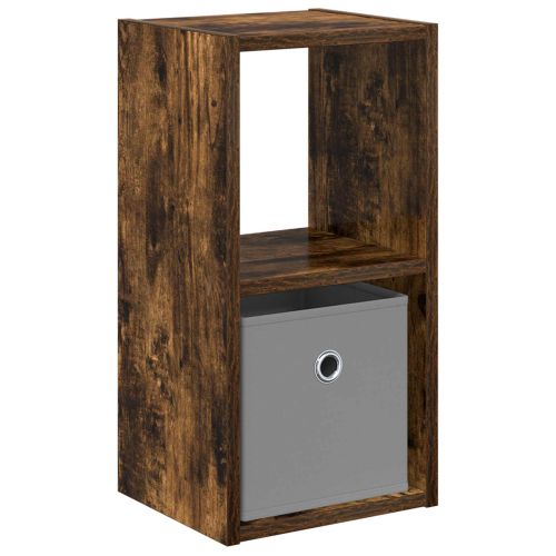 Нощно шкафче Опушен дъб 25,5 x 22 x 49,5 см Инженерна дървесина