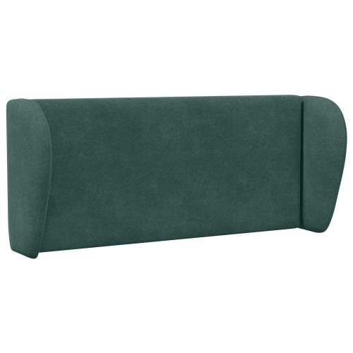 Ушичка на таблата Зелен 40 x 23 x 6 см Кадифе