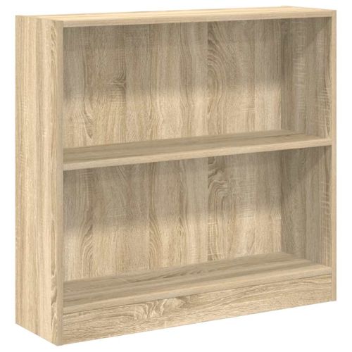 Шкаф за книги Сонома Дъб 80x24x75 cm Инженерна дървесина