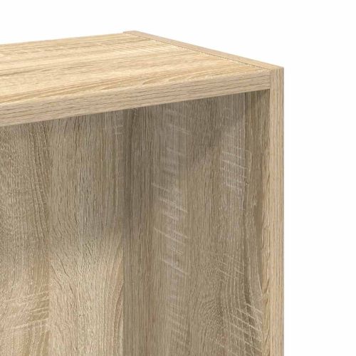 Шкаф за книги Сонома Дъб 80x24x75 cm Инженерна дървесина