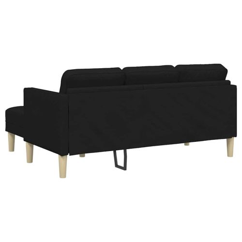 Комплект дивани Черно 173 x 131 x 67 см Полиестер