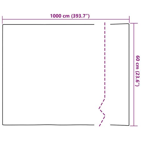 Статично прозорчно фолио 60 x 1000 cm ПВЦ