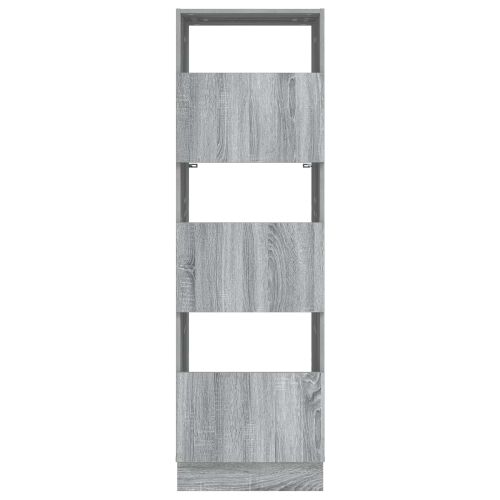 Мивка за пране Сив Сонома 50 x 68 x 162 см Инженерна дървесина