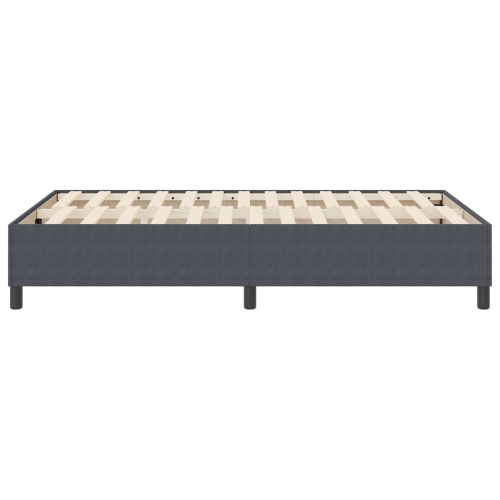 Платформено легло Тъмен сив 120 x 190 cm Кордюрова тъкан