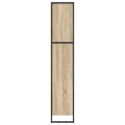 Шкаф за книги 60 x 30 x 155 см Инженерна дървесина Сонома