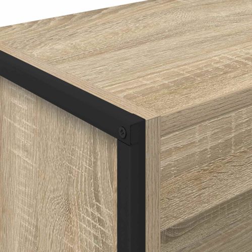 Шкаф за книги 60 x 30 x 155 см Инженерна дървесина Сонома