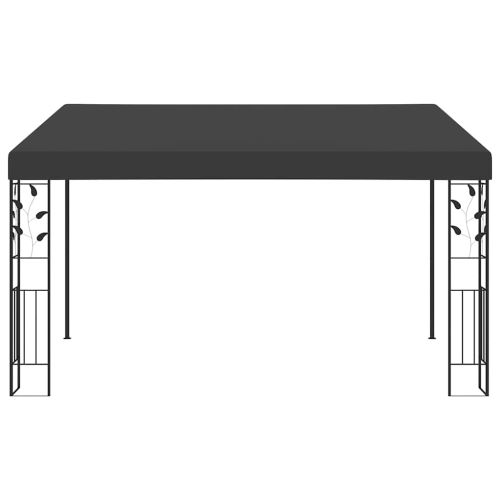 Шатра за стенен монтаж, 4x3x2,5 м, антрацит