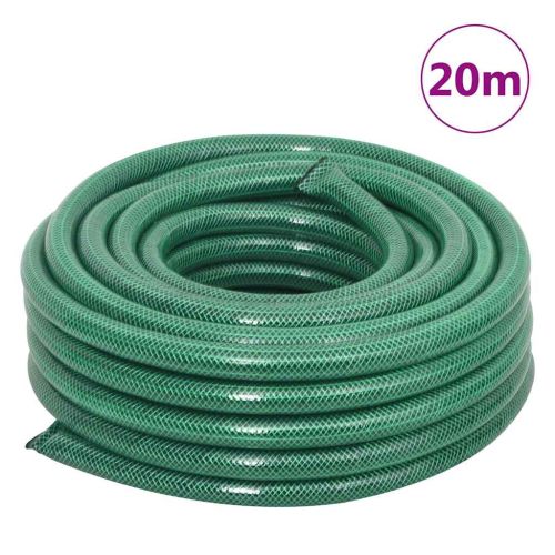 Макара за маркуч количка със зелен маркуч 0,75" 20 м PVC