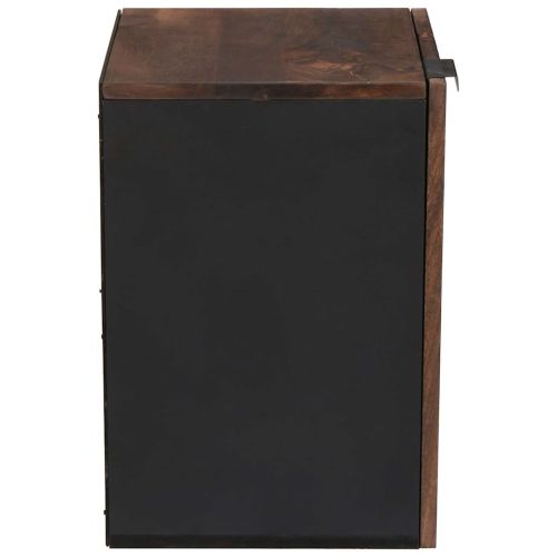 Шкаф за мивка в баня Орех 38 x 33,5 x 48 см Инженерна дървесина