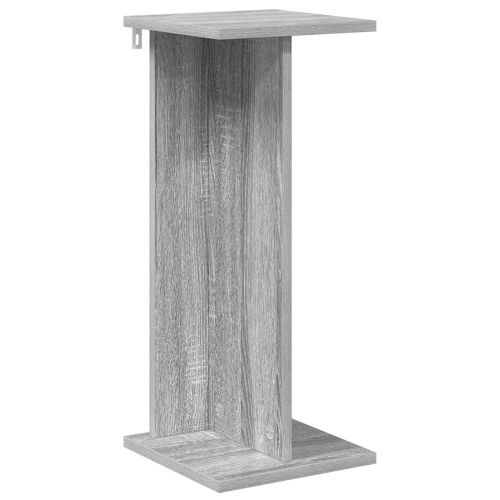 Стойка за растения 2 бр. Сив Сонома 25 x 25,5 x 60,5 см