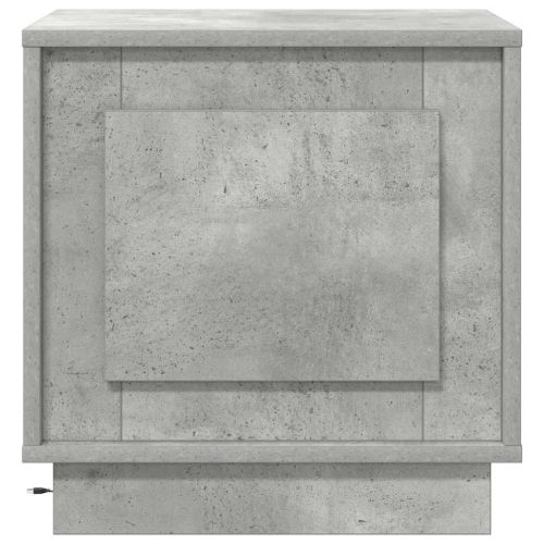 Нощен шкаф 2 бр. Циментено сиво 44 x 34,5 x 45 см
