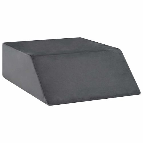 Възглавничка за крака 63 x 52 x 19 см Твърд PU пяна Сив