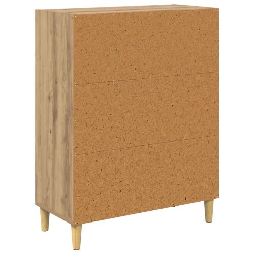 Служебен шкаф Дъб 69,5 x 32,5 x 90 см Инженерна дървесина