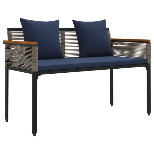 Външна пейка 2 -Seater 117 x 54 x 74.5 см полиратан