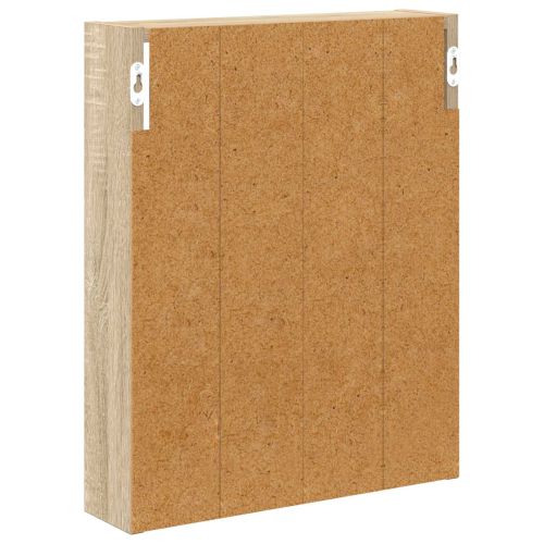 Банен стенен шкаф Сонома дъб 40 x 10 x 50 см