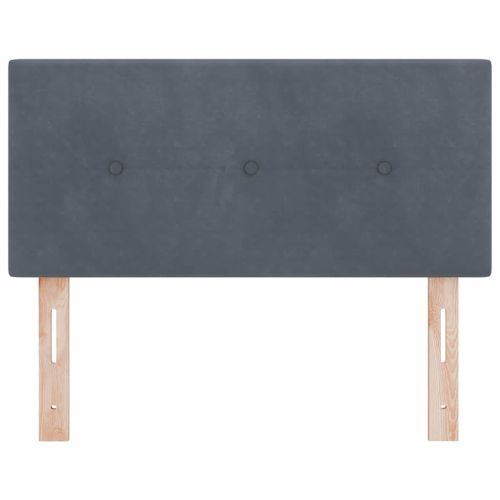 LED глава с LED ленти Сив 90 cm Кадифе