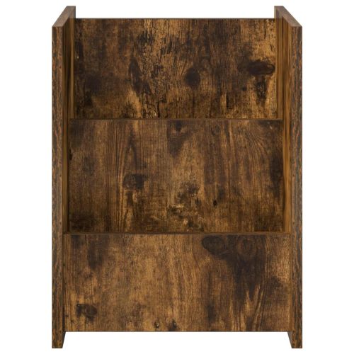 Етажерка за списания с рафт Димян дъб 35 x 35 x 45 см