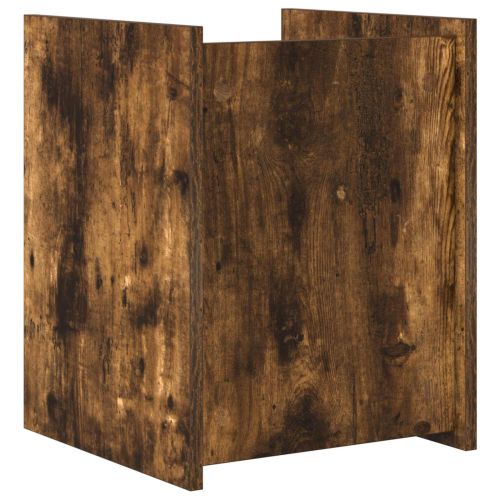 Етажерка за списания с рафт Димян дъб 35 x 35 x 45 см