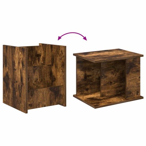 Етажерка за списания с рафт Димян дъб 35 x 35 x 45 см