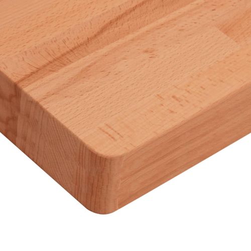 Плот за маса 40x40x4 см квадратен масивен бук