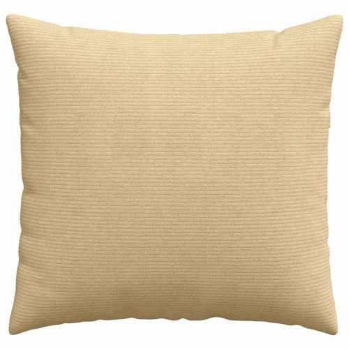 Диван възглавници 2 pcs Сивозелен 45 x 45 cm Кордюрова тъкан