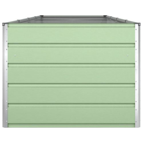 Кашпа Пастелно зелено 385 x 100 x 75 см Поцинкована стомана
