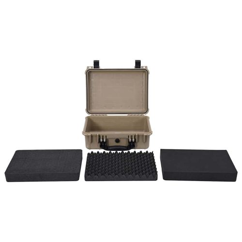 Твърд куфар Пясък 40,5 x 33 x 17,5 см Полипропилен и ABS