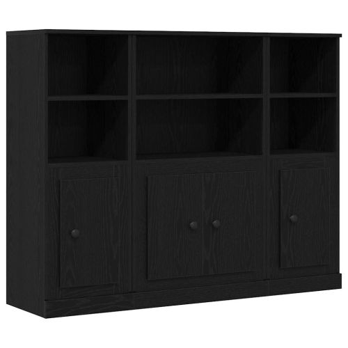 Висок шкаф Черния дъб 132 x 35,5 x 103,5 см Инженерна дървесина