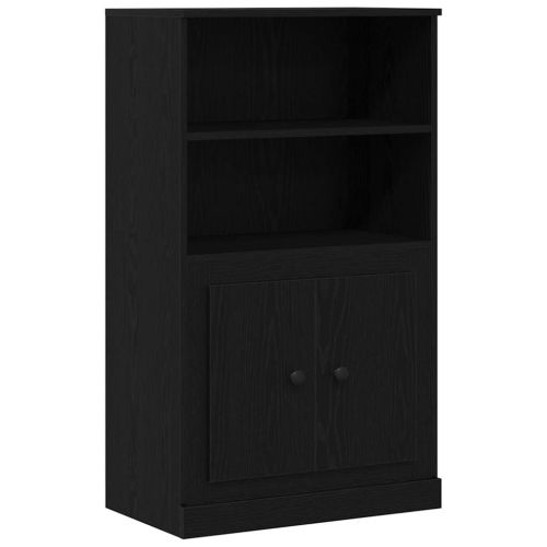Висок шкаф Черния дъб 132 x 35,5 x 103,5 см Инженерна дървесина