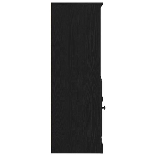 Висок шкаф Черния дъб 132 x 35,5 x 103,5 см Инженерна дървесина