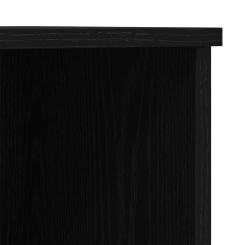 Висок шкаф Черния дъб 132 x 35,5 x 103,5 см Инженерна дървесина