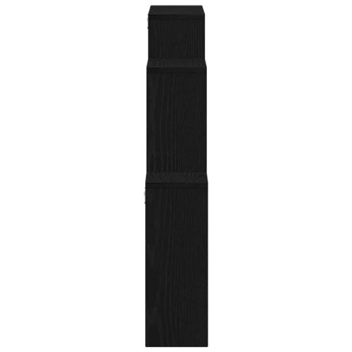 Стенен рафт Монтиране на стена Черния дъб 80 x 15 x 78,5 см