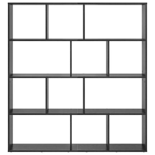 Шкаф за книги 12 нива 132 x 29 x 141,5 см Инженерна дървесина