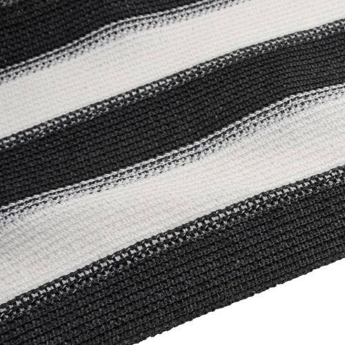 Засенчваща мрежа антрацит и бял 1,5x10 м HDPE 150 г/м²