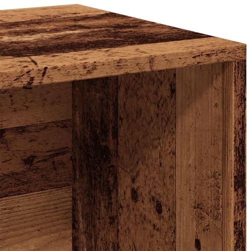 LP Кутия за съхранение на старо дърво 69,5x34x36 cm