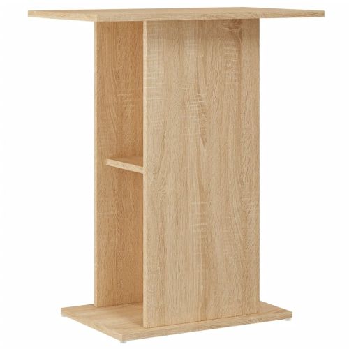 Стойка за аквариум, дъб сонома, 60,5x36x72,5 см, инженерно дърво