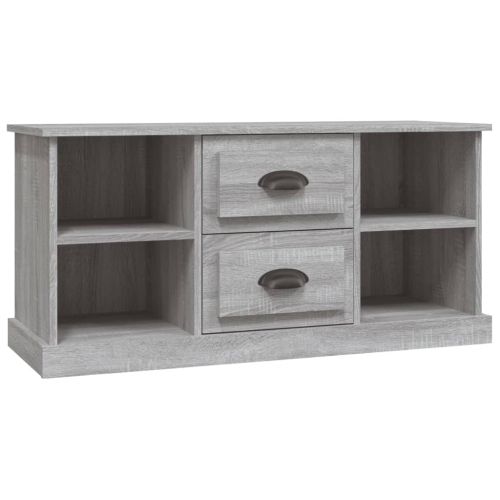 ТB шкаф, сив сонома, 99,5x35,5x48 см, инженерно дърво