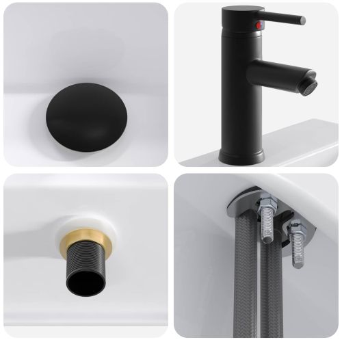 Комплект мебели за баня Старо дърво Инженерна дървесина