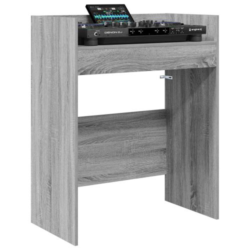 DJ маса Сив Сонома 62 x 45 x 102 см Инженерна дървесина
