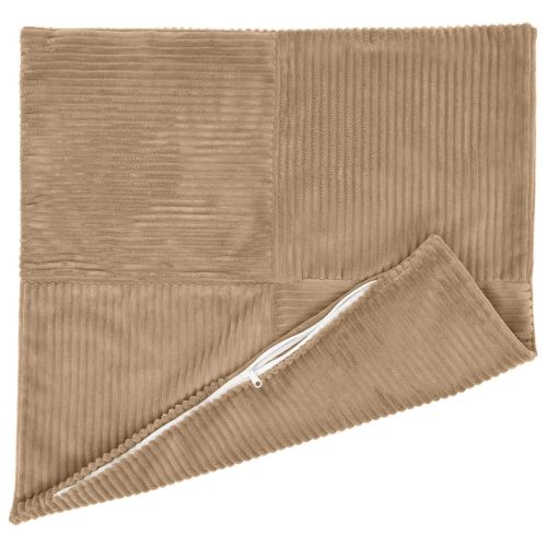Калъфка за възглавница 2 pcs ALMELO Кафяво 45 x 45 cm кордурой