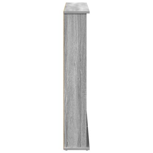 Кабинет за CD 2 бр. Сив Сонома 60 x 17 x 92 см