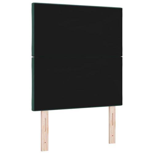 Облегалка за глава Тъмен зелен 80 cm Кадифе