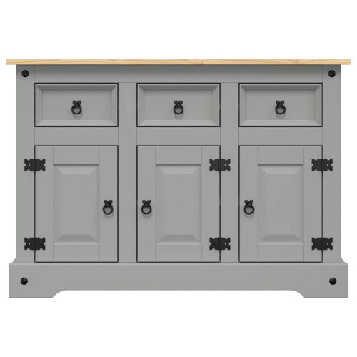 Бюфет Corona сив 112x43x78 см мексикански бор масив